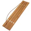 Eje magnético colgante de teca soporte para póster de madera maciza soporte para núcleo de pintura soporte para cuadro colgante magnético soporte para cuadro decorativo marco de fotos creativo soporte para cuadro de succión magnética