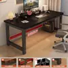 Mesa de Computador para Quarto, Mesa Desktop para Casa, Mesa de Estudo para Estudantes, Mesa Retangular Simples para Jogos para Apartamentos de Aluguel, Mesa de Escritório