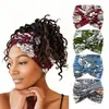 Diademas Bohemias Europeas y Americanas, Diademas Anchas Estampadas Europeas y Americanas para Deporte y Yoga de Amazon, Diademas Europeas y Americanas Absorbentes de Sudor
