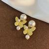 Pendientes de Mariposa de Zircón Super Hada para Mujer Lujo Ligero Elegante Diseño Nicho Alta Gama Dulce Estilo Mori Nuevo Llegada Pendientes y Pendientes