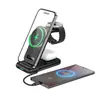 Novo Carregador Sem Fio Suporte Dobrável Magnético Quatro-Em-Um Adequado para Apple Samsung Watch Fones de Ouvido Padrão KC