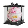 No. 7 Kobe Bryant Baloncesto Firma Piel Suave PU 5 Regalo Cumpleaños Estudiante Luminoso Una Pieza Dropshipping Ventilador Diseño Luminoso