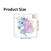 Pegatinas de Pared Autoadhesivas de PVC Transfronterizas Unicornio Soñador Estrellas Pegatinas Impermeables Removibles Fabricante Autoadhesivo Jit Dropshipping