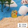 Mini Pato Luminoso Simulado Musgo Ornamento Micro-Paisagem Feito à Mão DIY Resina Pingente Acessório Decoração Bonsai