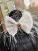 Novo Estilo Prendedor de Coque para Cabelo Feminino, Grampo de Cabelo, Acessório de Cabelo de Laço Xadrez, Prendedor de Garra Flor de Cabelo, Prendedor para Penteado Alto