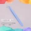 Pinças de Aço Inoxidável de Precisão para Pegar Itens Pequenos, Pinças Finas para Nail Art, Pinças DIY, Pequenos Clips Extra Afiados