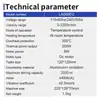 SH-2 Agitador Magnético Calefactor de Laboratorio/Industrial Máquina de Agitación de Temperatura Constante y Velocidad Constante para Reactivos Químicos