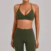 Sujetador de Yoga Transfronterizo Ajustable con Diseño de Espalda Hueca, Ropa Interior Versátil para Fitness y Running, Sujetador Deportivo 2713