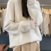 Suéter informal con capucha transfronterizo para mujer, nuevo de otoño e invierno, de manga larga, cálido, informal, tejido, camiseta base