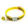 Collar Reflectante para Perro de 1 cm Collar Decorativo para Gato Arnés Ajustable para Perro Pequeño Collar Antiperdida para Exteriores