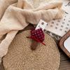 Horquilla para el cabello de tela dulce estilo coreano con lunares, cuadros, dibujos animados de frutas, nuevo estilo, linda para niña, cuerda para el cabello, accesorios para el cabello