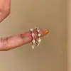 Anéis Brilhantes Empilháveis para Mulheres, Conjunto de Joias com Diamantes de Corte Fino, Versátil e Elegante, com um Toque de Luxo