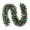 Guirlanda de Natal para Pendurar na Porta 180/270cm Decoração Transfronteiriça Árvore de Natal Rattan Pendurado Arranjo de Cena Porta