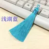 Borla Flecos Exquisito Nudo Chino Tipo Corto Gordito Estilo Antiguo Anillo de Tirar Colgante Borla Marcador de Libros Colgante Pequeña Decoración Accesorios Materiales
