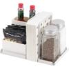 Portarrollos de Papel para Cocina Transfronterizo, Estante Vertical Multiusos para Especias para Mesa de Comedor, Caja de Papel para Cocina de Hierro Forjado para Encimera de Mesa de Cocina