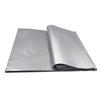 Papel de Aluminio Papel para Hornear Bandeja para Horno Papel de Aluminio Papel para Barbacoa Envoltorio para Pescado Doméstico Freidora de Aire Resistente a Altas Temperaturas Papel de Estaño Corte