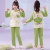 Pijamas para niñas del sudeste asiático, de manga larga, para primavera y otoño, de princesa coreana, para el hogar