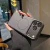 Funda magnética para iPhone 17 con ventana grande, adecuada para Apple 18 Pro Max, doble color, tacto piel, mate, 16, cubierta protectora
