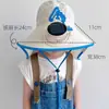 Nuevo sombrero de protección solar para niños con ventilador alimentado por energía solar, protección UV y parasol