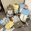 Mochila de Moda Estilo Coreano para Niños, Mochila Pequeña Versátil y Elegante con Bloques de Color para Exteriores, Mochila Escolar para Bebés de Niñas de Jardín de Infancia, Moderna