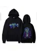 Cross Border Novo Arco de Anime Arcane Jinx Moletons Masculino Feminino Harajuku Pulôver Blusões Casaco