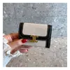 Bolsa de Cartões Feminina Grande Capacidade Compacta Carteira de Motorista Europeia e Americana Multi-Cartões Estojo de Cartões Multifuncional Porta-Moedas Carteira de Identidade Feminina