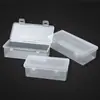 Caja de Papelería, Caja de Embalaje Rectangular de Plástico Transparente, Caja de Almacenamiento para Escritorio de Oficina, Caja de Almacenamiento para Muestras de Equipo de Pesca, Caja de Almacenamiento para Cuentas