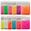 Fornecer pó fluorescente de alta qualidade tinta fluorescente cola de gota tinta de serigrafia boa compatibilidade 5 gramas por saco
