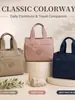 2026 Nuevo Modelo Bolsa de Almuerzo Multifuncional Aislada de Papel de Aluminio para Mujeres, Bolso Impermeable de Nylon con Múltiples Compartimentos, En Stock