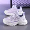 Zapatos Casuales de Primavera y Otoño Niños 2026 Malla Transpirable Zapatos Deportivos para Niños Superficie de Cuero para Niñas Nuevos Zapatos para Correr Pequeños