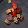 Accesorios de Mazu Tallados DIY de Sándalo, Cuentas Creativas, Pulseras, Cuentas Sueltas, Cadenas para Teléfono Móvil, Colgantes, Joyería