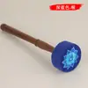 Maço para tigela tibetana budista do Nepal, Martelo de feltro de lã para tigela sonora, Maço para tigela tibetana de Xizang, Acessório de tigela lua cheia para terapia sonora profissional