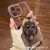 Mono de lengua 16e funda para teléfono móvil 15ProMax apple 12 transfronterizo iPhone14 comercio exterior 11 alto bambú 13 suave X