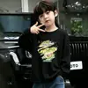 Camiseta de Ropa Interior Nueva Modelo Otoño e Invierno 2026 para Niños Niños, Camiseta de Manga Larga de Algodón Puro de Dibujos Animados para Bebé Niño