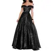 Vestido de Comércio Exterior da Amazon 2026 Novo Estilo Tomara-que-caia Vestido de Baile Vestido de Noite Linha A Feminino Longo Lantejoula Vestido Formal