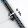 Longran Fabricante Suporte de Abraçadeira de Cabo Tipo Sela Hc-1S Nylon Peça de Posicionamento de Abraçadeira de Cabo 3.3 Furo Suporte de Abraçadeira de Cabo
