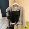 Bolsa de Abóbora Fosca Coreana Bolsa Saco para Mulheres 2025 Nova Outono e Inverno Versátil Roupas de Trabalho Simples Bolsa de Ombro Transversal
