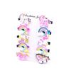 [set de 10 piezas] pinza para el cabello para niños caricatura linda princesita no lastima el set creativo punto niña pinza lateral
