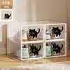 Caja de zapatos transparente a prueba de polvo y engrosada para dormitorios y apartamentos pequeños de alquiler, estante para zapatos que ahorra espacio, zapatero simple
