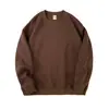 Moletom tendência oversized com gola redonda para exportação, suéter masculino plus size de corte solto, moletom com gola redonda transfronteiriço com design estampado