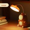 Nueva Lámpara de Mesa de Caricatura Capibara para Dormitorio de Estudiantes Luz de Noche Portátil para Dormitorio Segunda Velocidad de Luz Carga USB