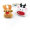 Broche de Felpa de Dibujos Animados Navideños Alce Muñeco de Nieve Árbol de Navidad Accesorios de Decoración Bolsa de Regalo Muñeco de Bolsa