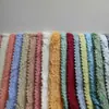 Em Estoque Tecido Espesso de Fleece de Coral de Lado Único 300g, Pijamas Absorventes, Têxteis para Casa, Faixas de Cabeça, Cobertores, Tecido de Pelúcia