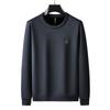 Sudadera de Alta Gama para Hombre, Top Casual de Otoño para Hombre, Camiseta Base Antiadherente a Prueba de Polvo, Suéter de Forro Polar Deportivo para Hombre 06