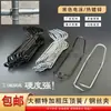 Accesorios para invernaderos: Abrazaderas para Tubería de Acero Galvanizado por Inmersión en Caliente, Resortes de Presión Extra Gruesos, Clips de Alambre Amarillos en Forma de Cruz, Pinzas de Resorte