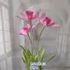 Flores Artificiales de Arte en Papel, Decoraciones para Exhibición en Centros Comerciales, Accesorios para Fotografía, Decoraciones Artísticas de Estilismo, Narcisos Artificiales