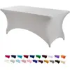 Funda Elástica para Mesa Transfronteriza de Comercio Exterior, Venta Directa de Fábrica, Mantel Elástico de Spandex para Fiesta de Bodas, Funda para Mesa de Cóctel, Mantel