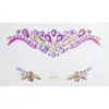 Pegatinas de Diamantes de Imitación para Maquillaje de Frente, Pegatinas de Diamantes de Imitación para Decoración de Maquillaje de Ojos, Pegatinas de Maquillaje de Diamantes de Imitación para Rostro de Fiesta y Escenario