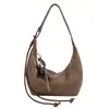 Bolso de Axila Simple Retro de Gama Alta de Nicho Francés Bolso de Empanada de Moda Gran Capacidad Casual para el Trabajo Bolso de un Solo Hombro