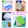 Cuaderno Papel Kraft Espiral Cuaderno Pequeño Cáscara Dura de PP Cuaderno de Liberación Bolsillo Pequeño con Solapa Cuaderno para Pantalones Cuaderno Publicitario Bloc de Dibujo